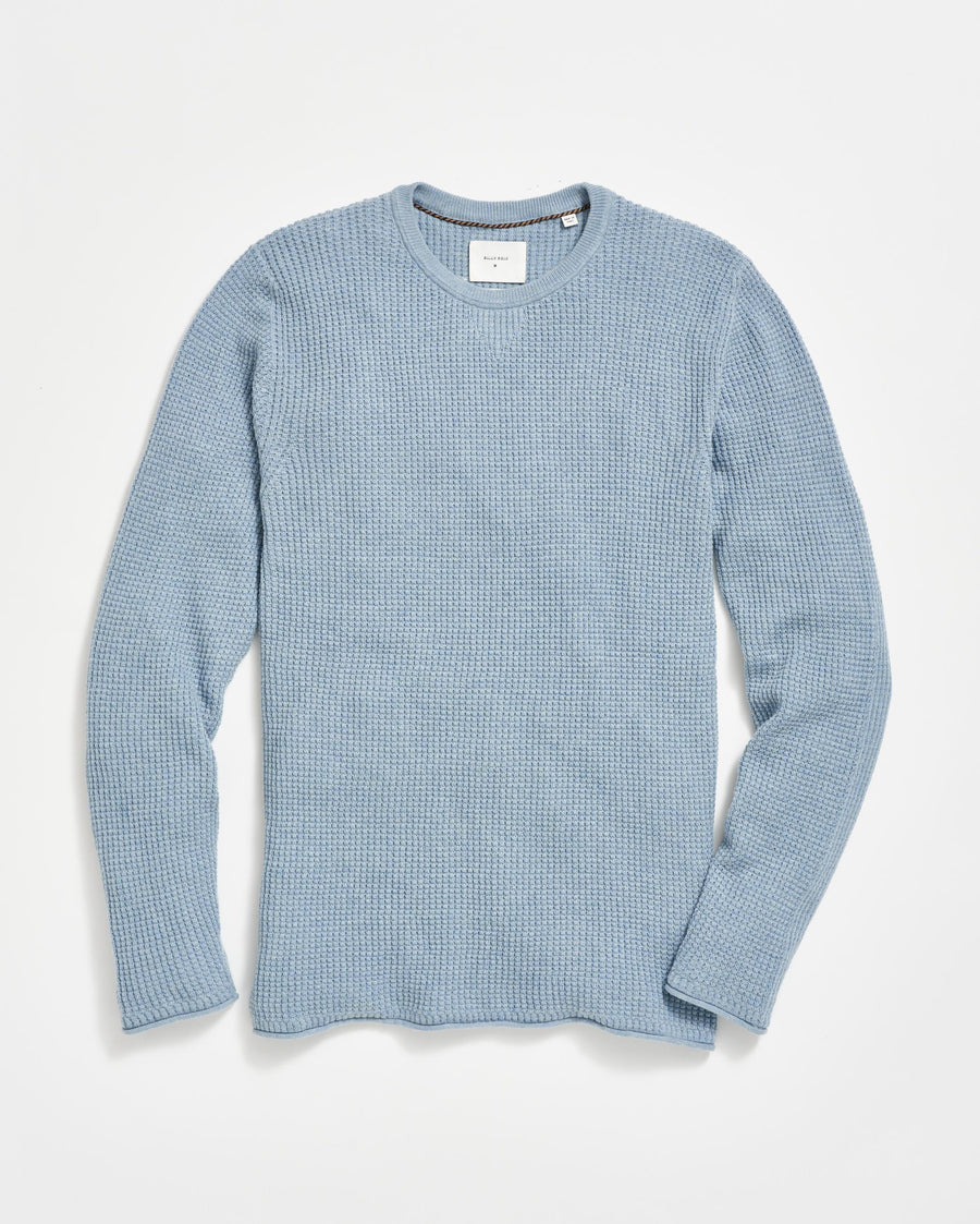 Mini Waffle Crew - WASHED FRENCH BLUE